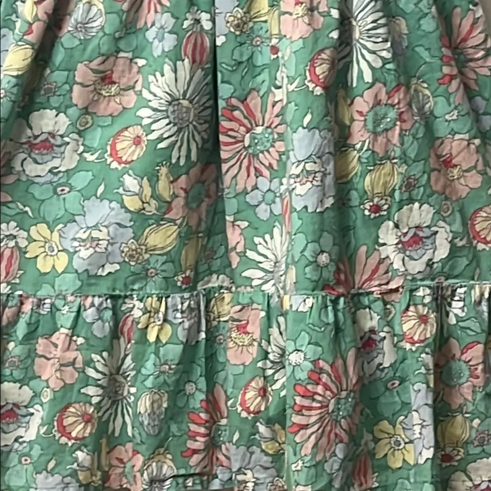 GAP Pink and White Sleeveless Resort Sundress